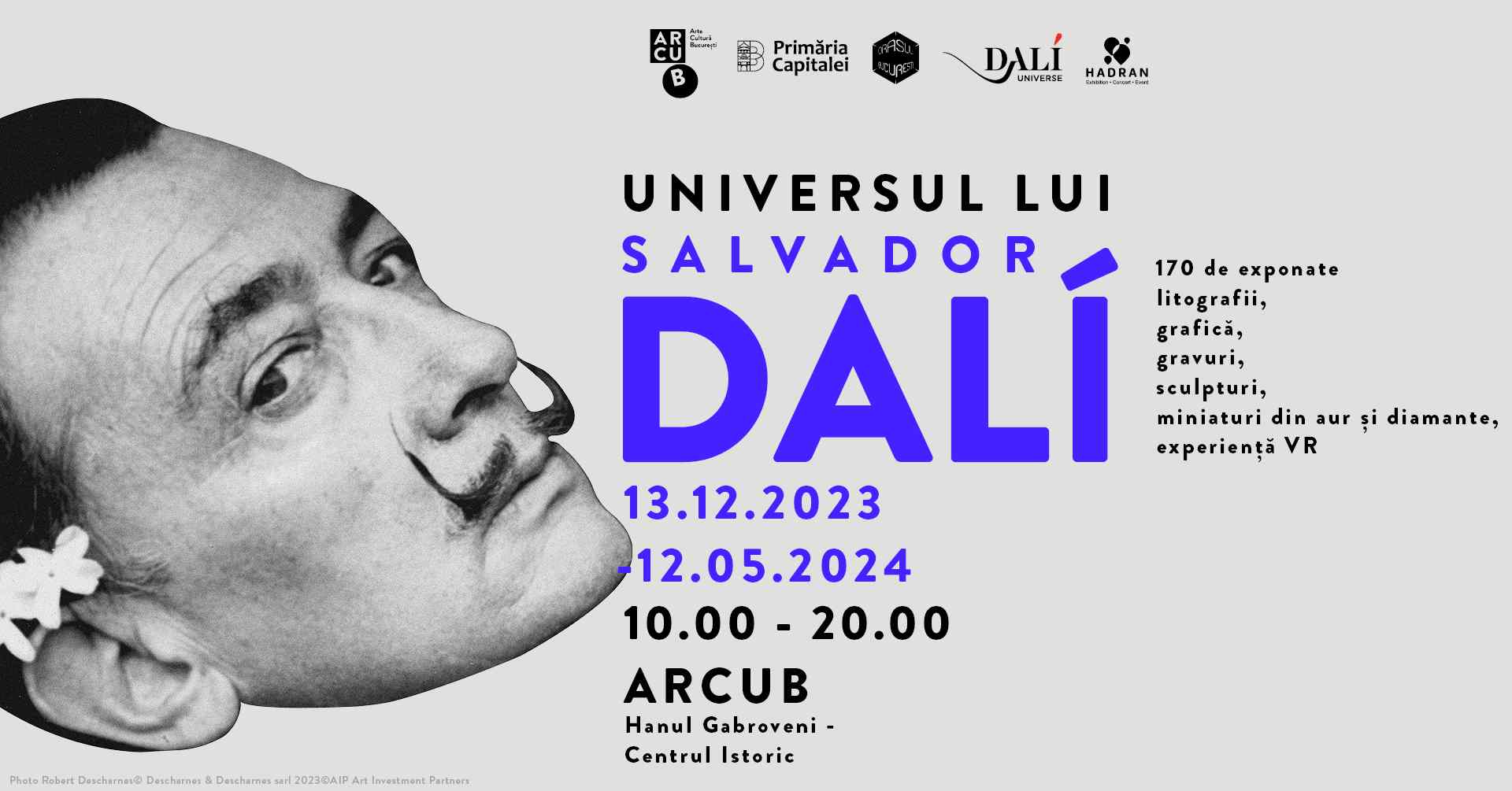 Read more about the article S-au pus în vânzare biletele pentru EXPOZIȚIA „Universul lui Salvador DALÍ” de la ARCUB