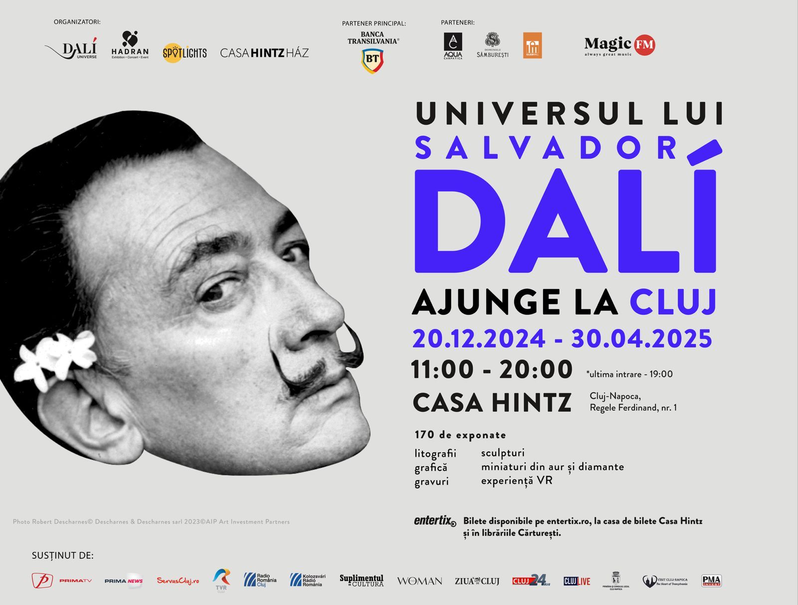 Read more about the article Vești suprarealiste: „Universul lui Salvador Dalí” ajunge la Cluj!